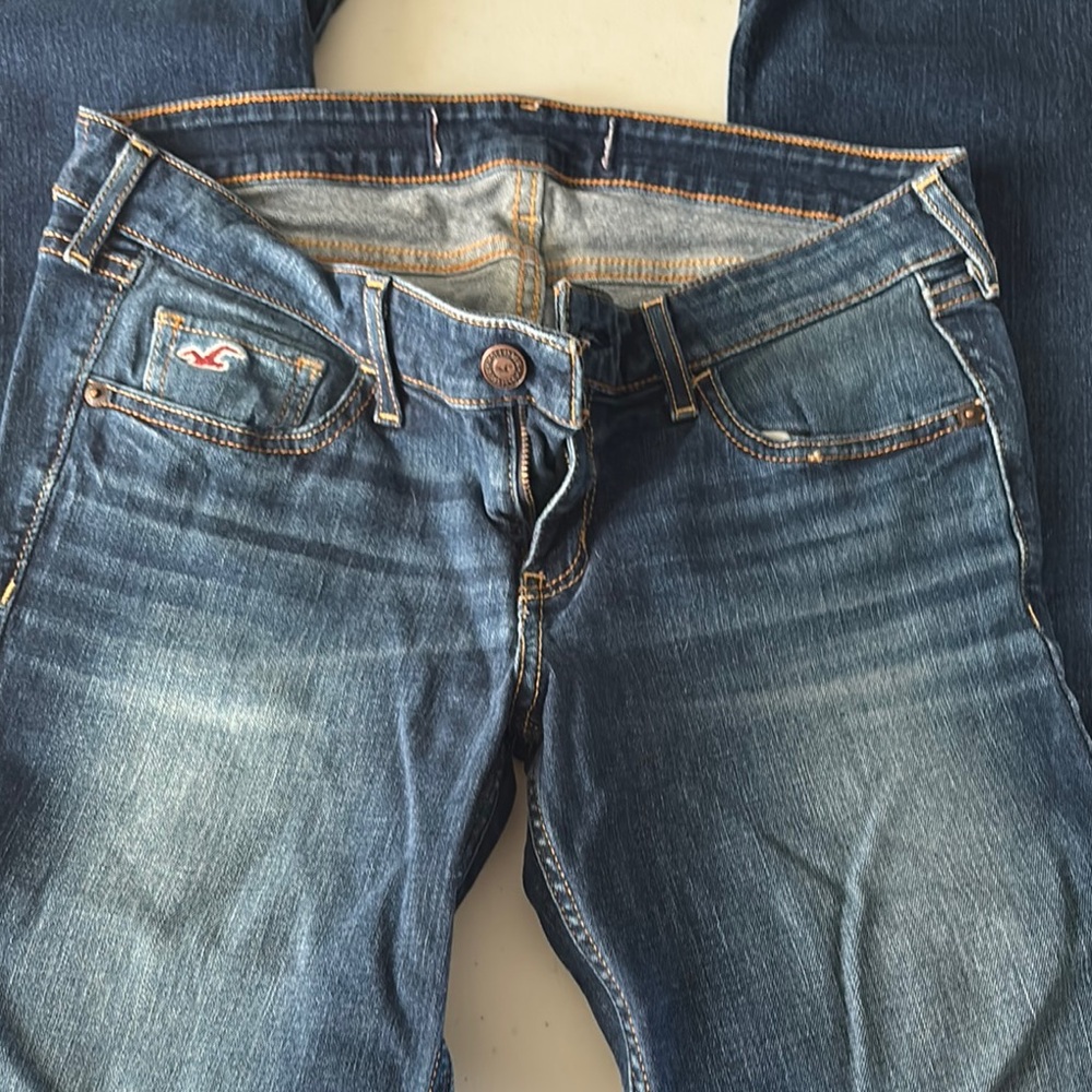 Hollister Women's Skinny Jeans - Blue